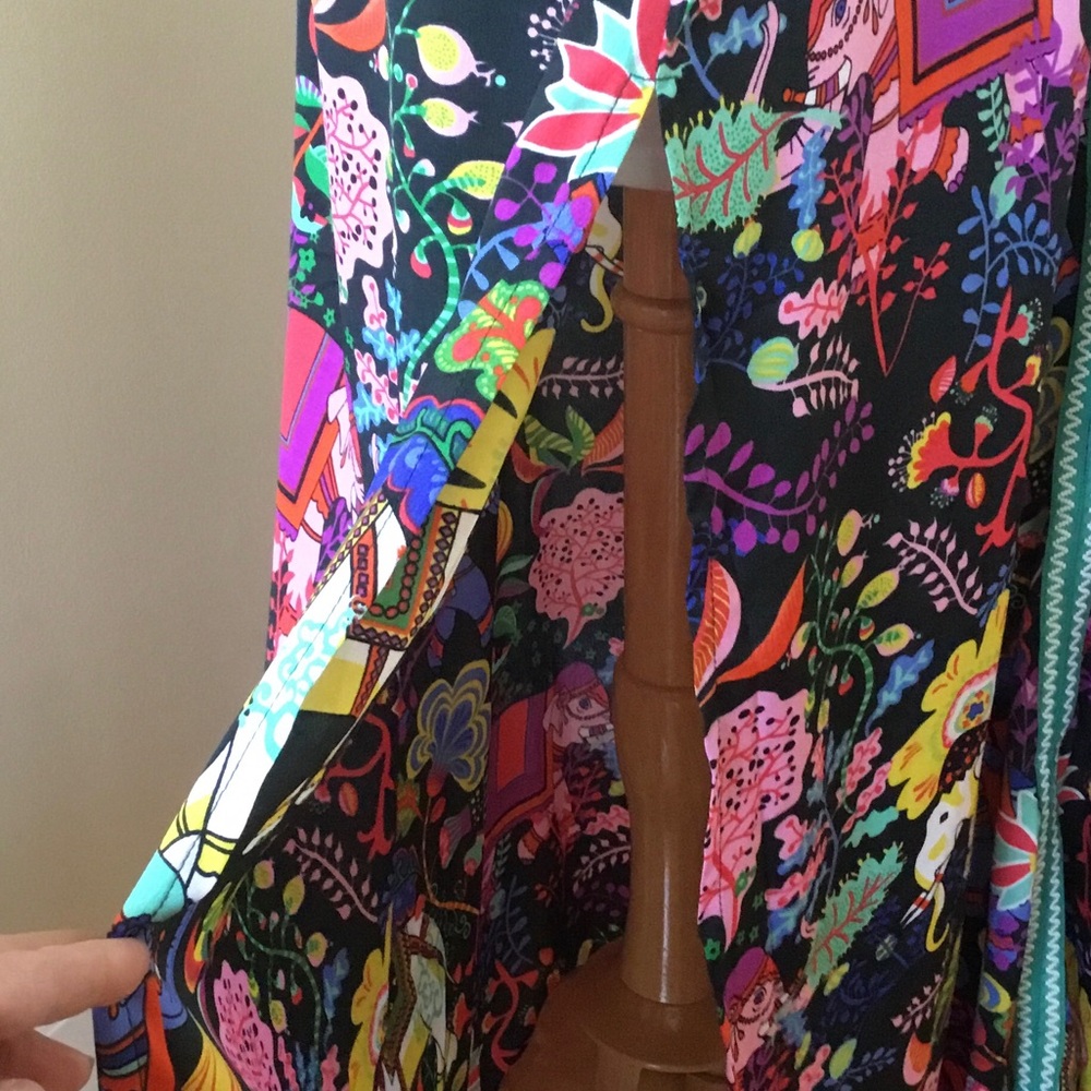 NEW America & Beyond Majestic Nights Elephant Floral Print Maxi Dress - Picture 8 of 12